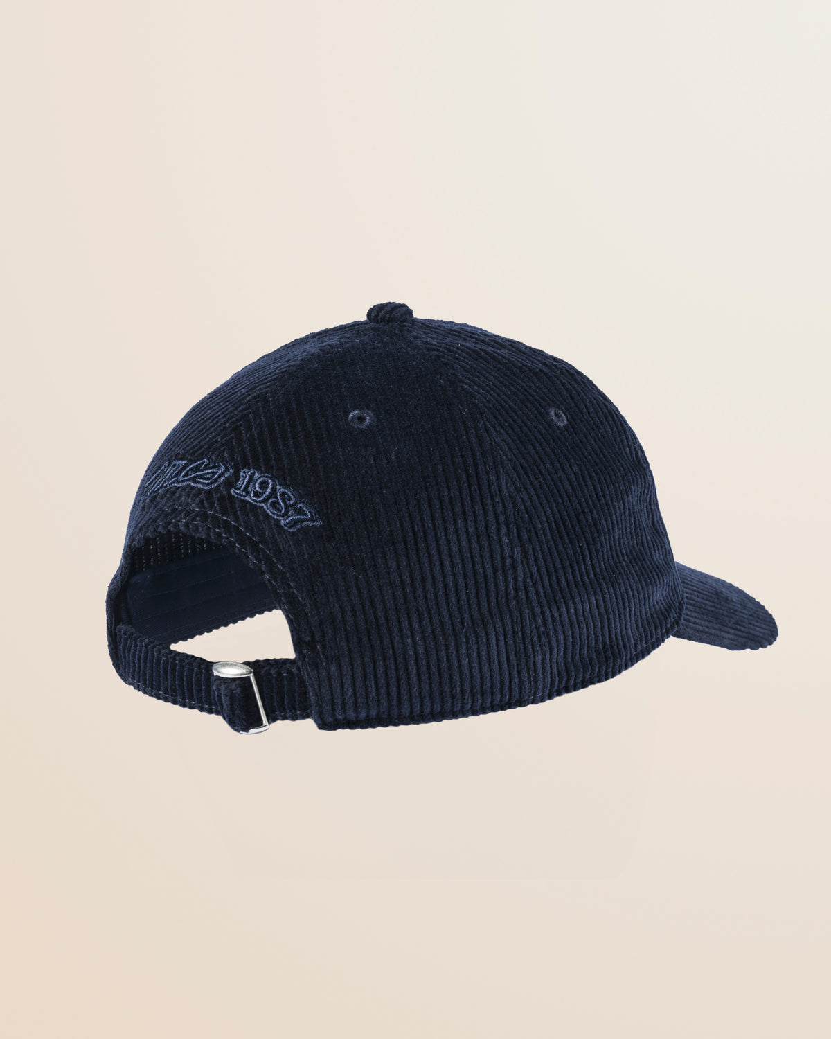 Mcs Cappellino Uomo in Velluto a Coste Colore Blu Navy