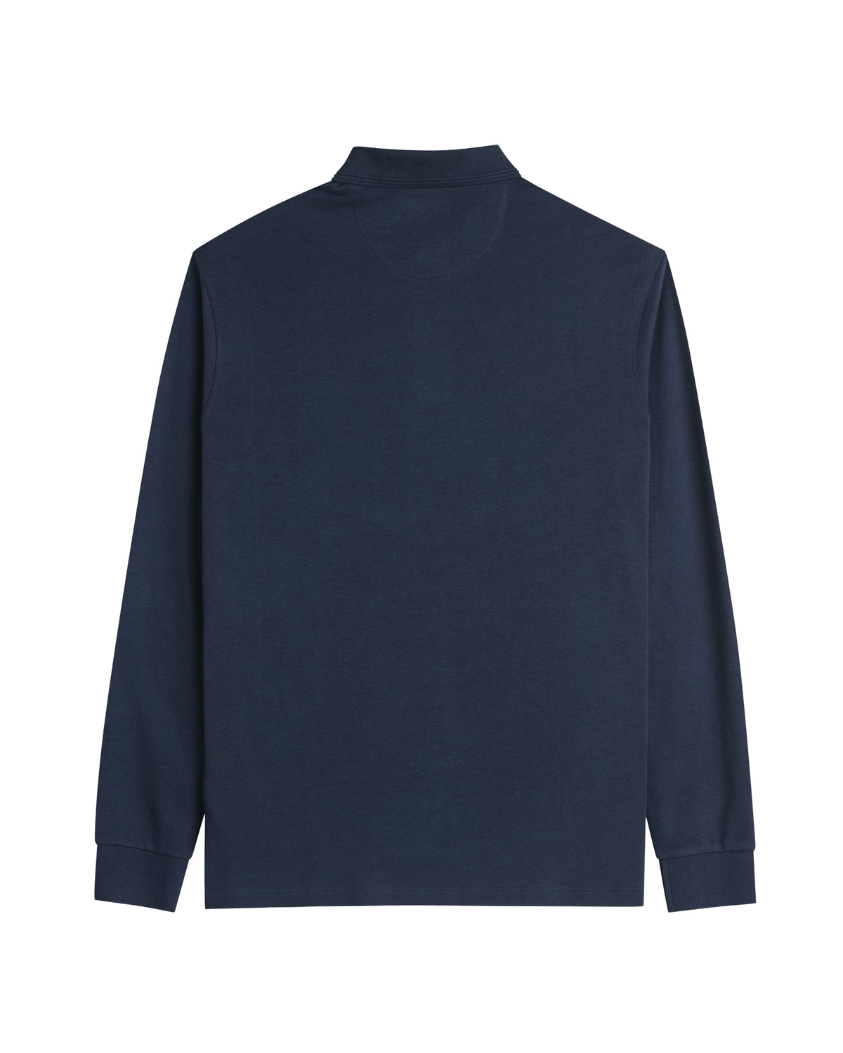 MCS Polo Uomo a Maniche Lunghe Colore Blu Navy