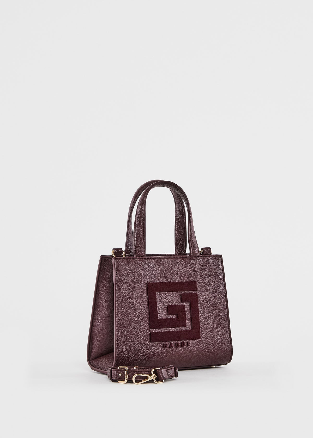 Gaudì Borsa Con Logo Colore Moro