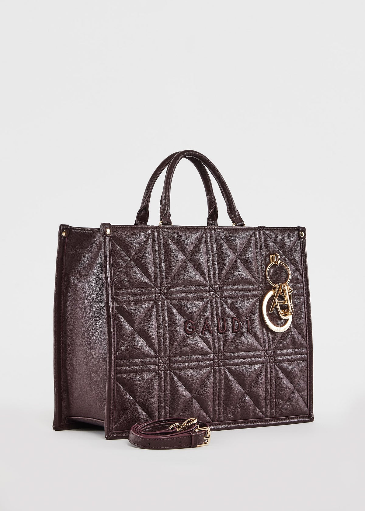 Gaudì Borsa con Ciondolo Colore Moro