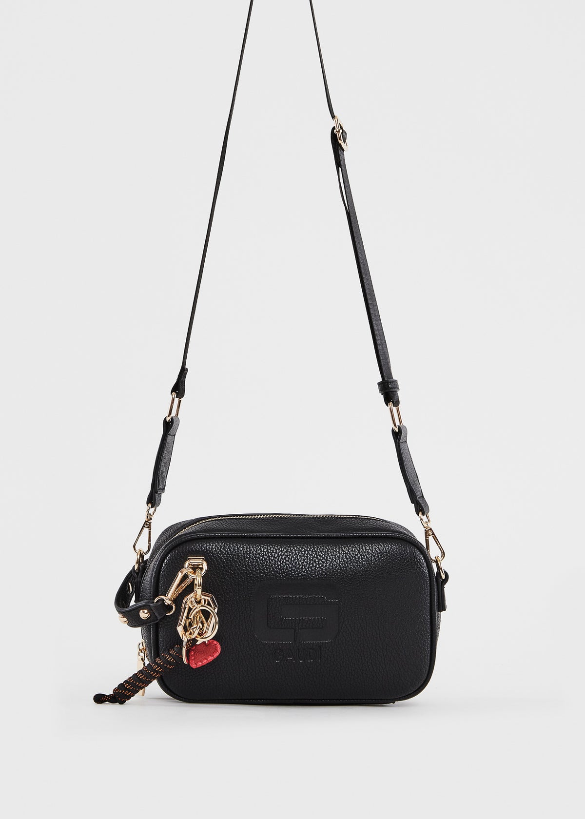 Gaudì Borsa a Tracolla con Charm Colore Nero