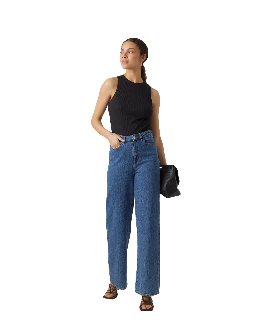 Vero Moda Canottiera Lavender BLACK