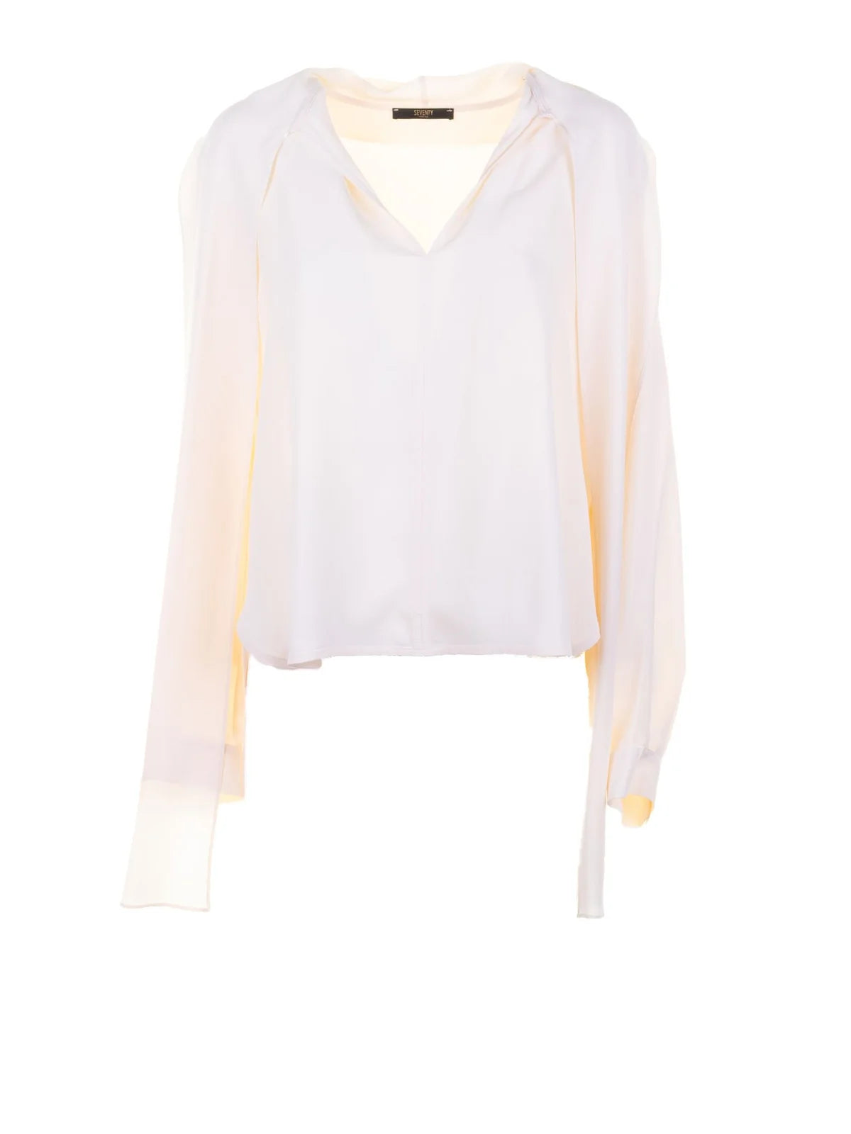 Seventy Venezia Blusa con Fiocco Colore Beige