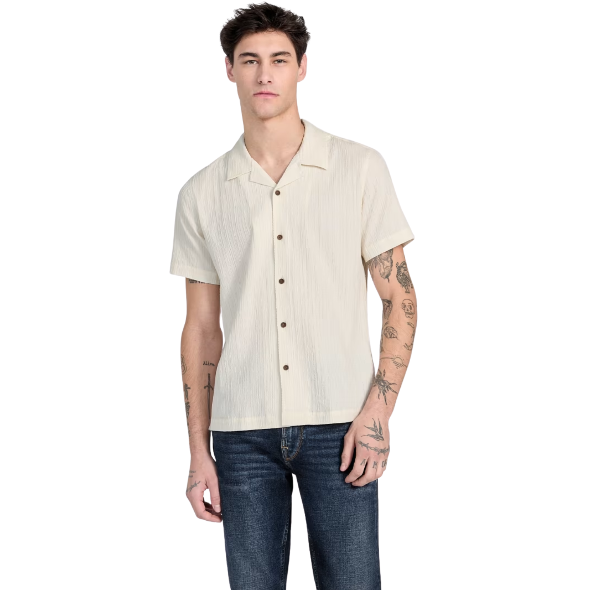 Guess Camicia Panna