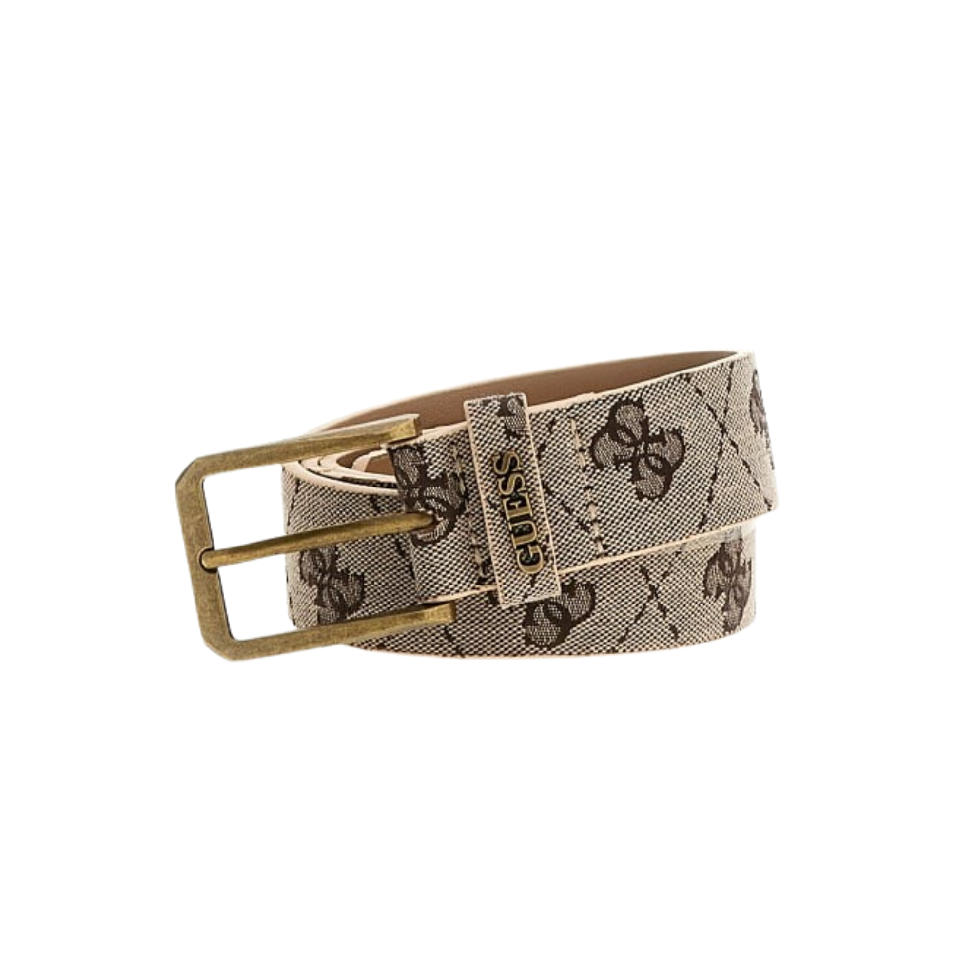 Guess Cintura Logo 4G Marrone