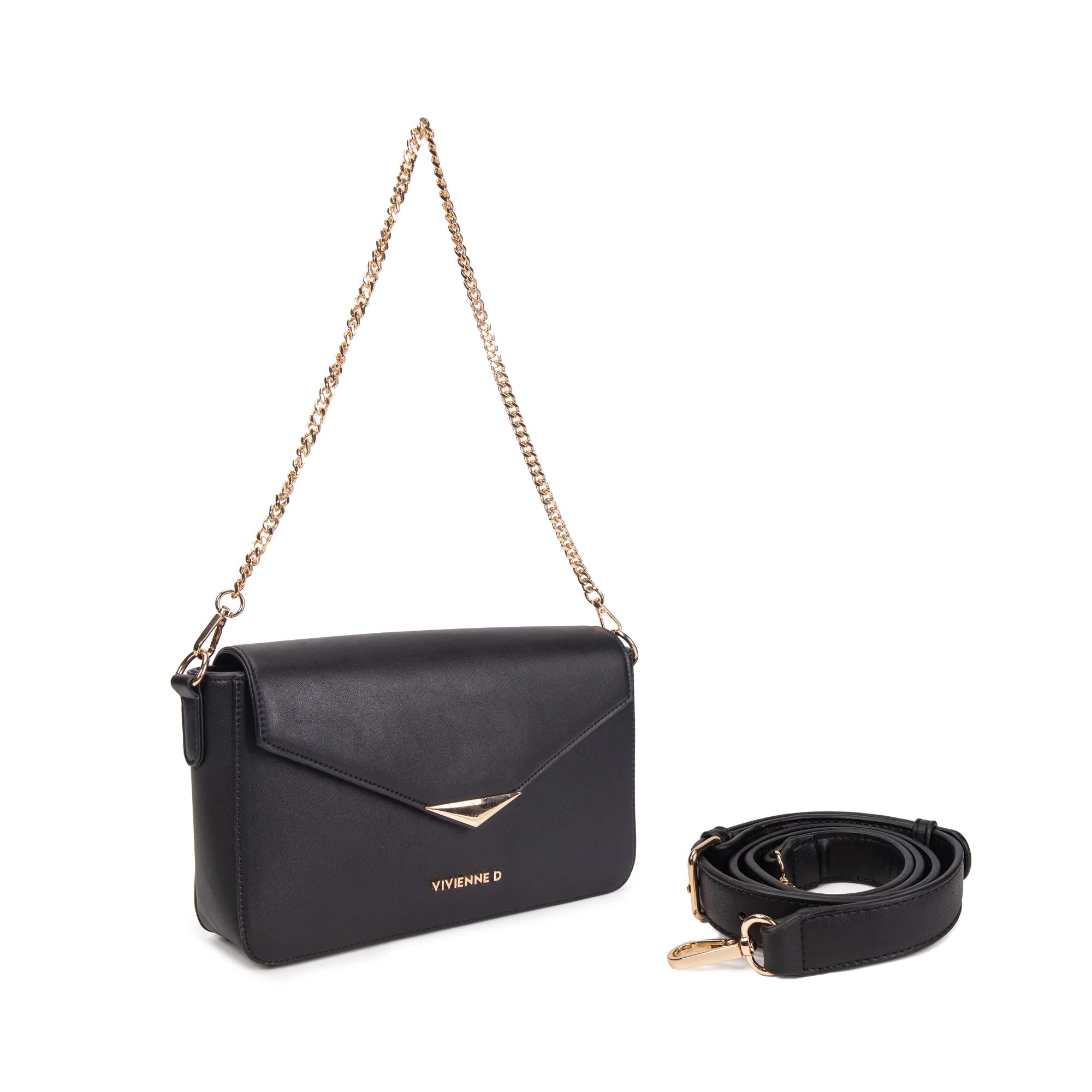 Vivienne D Borsa Pochette Triangle V139 NERO