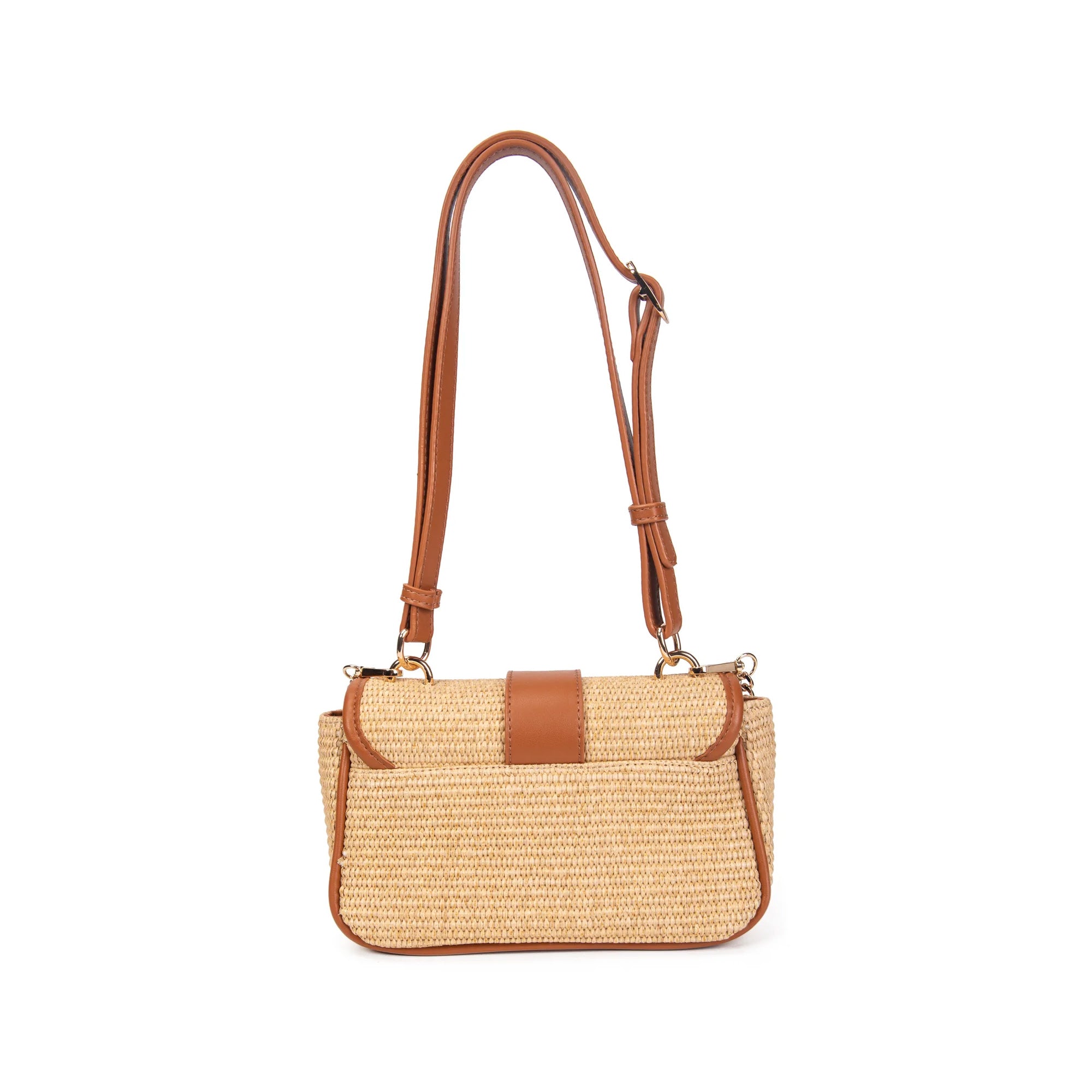 Vivienne D Pochette Mini Bag Sunny V153 CUOIO