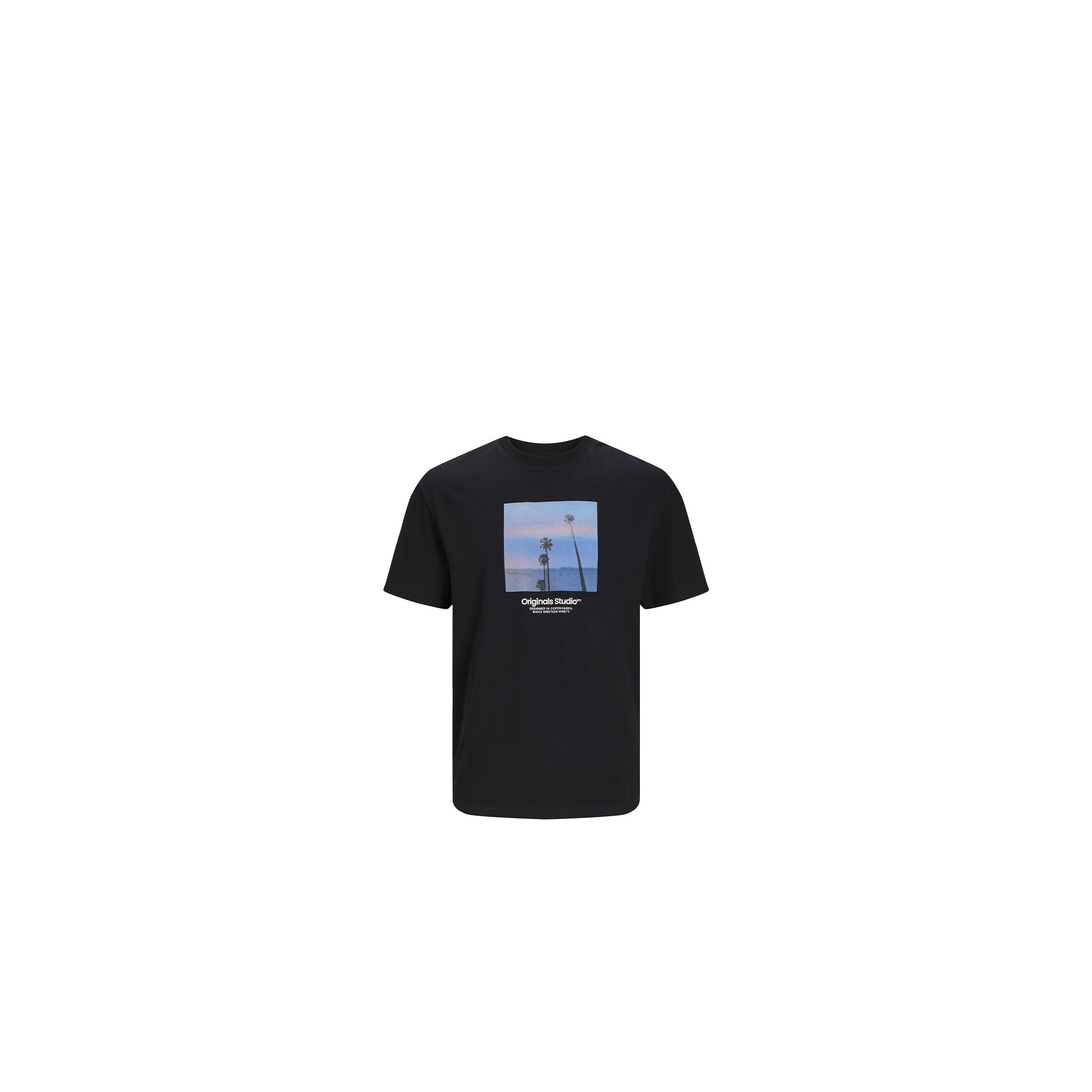 Jack & Jones T-Shirt Vester BLACK