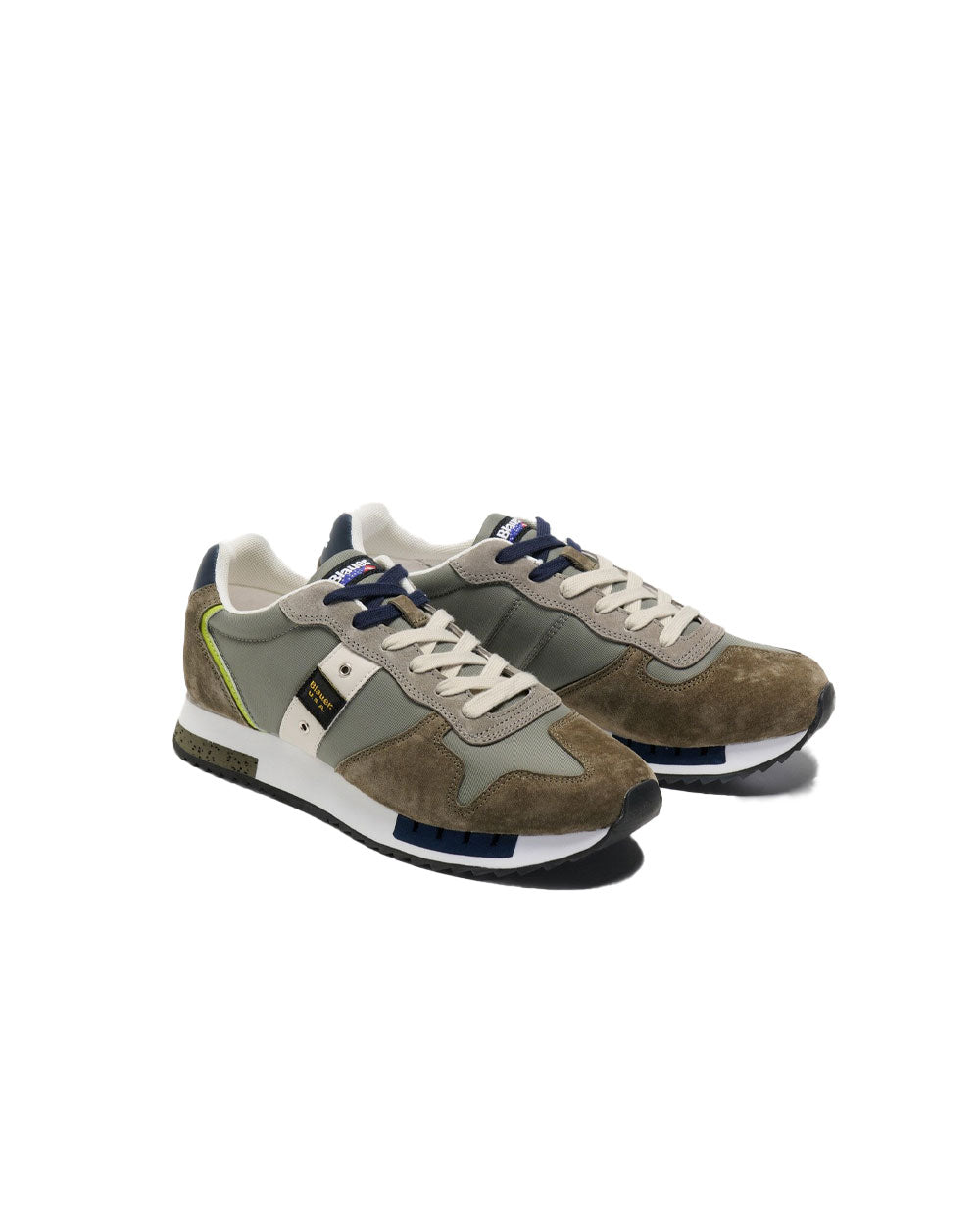 Blauer Sneakers QUEENS01 NUB MILITARY-GREY