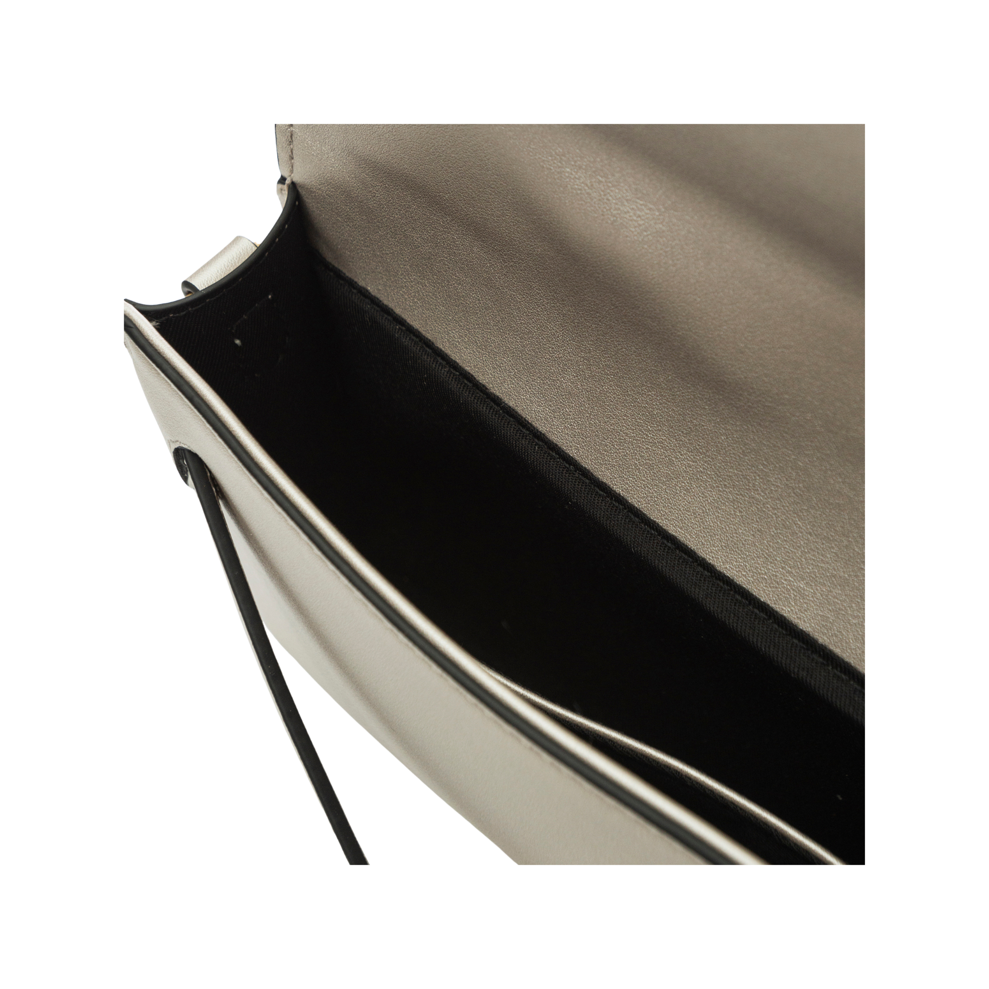 SECRET PON PON LUISITA CLUTCH PLATINO
