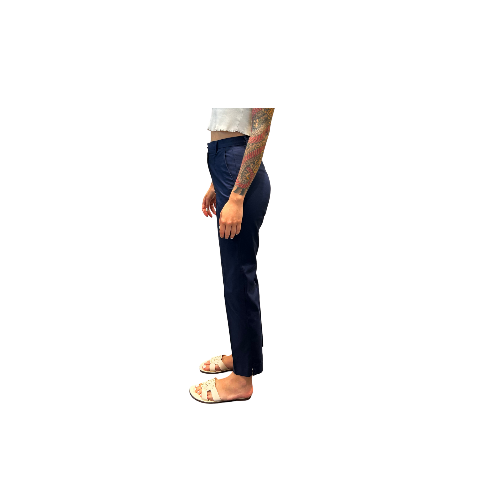 GRILLO SPORT PANTALONI SLIM FIT BLU