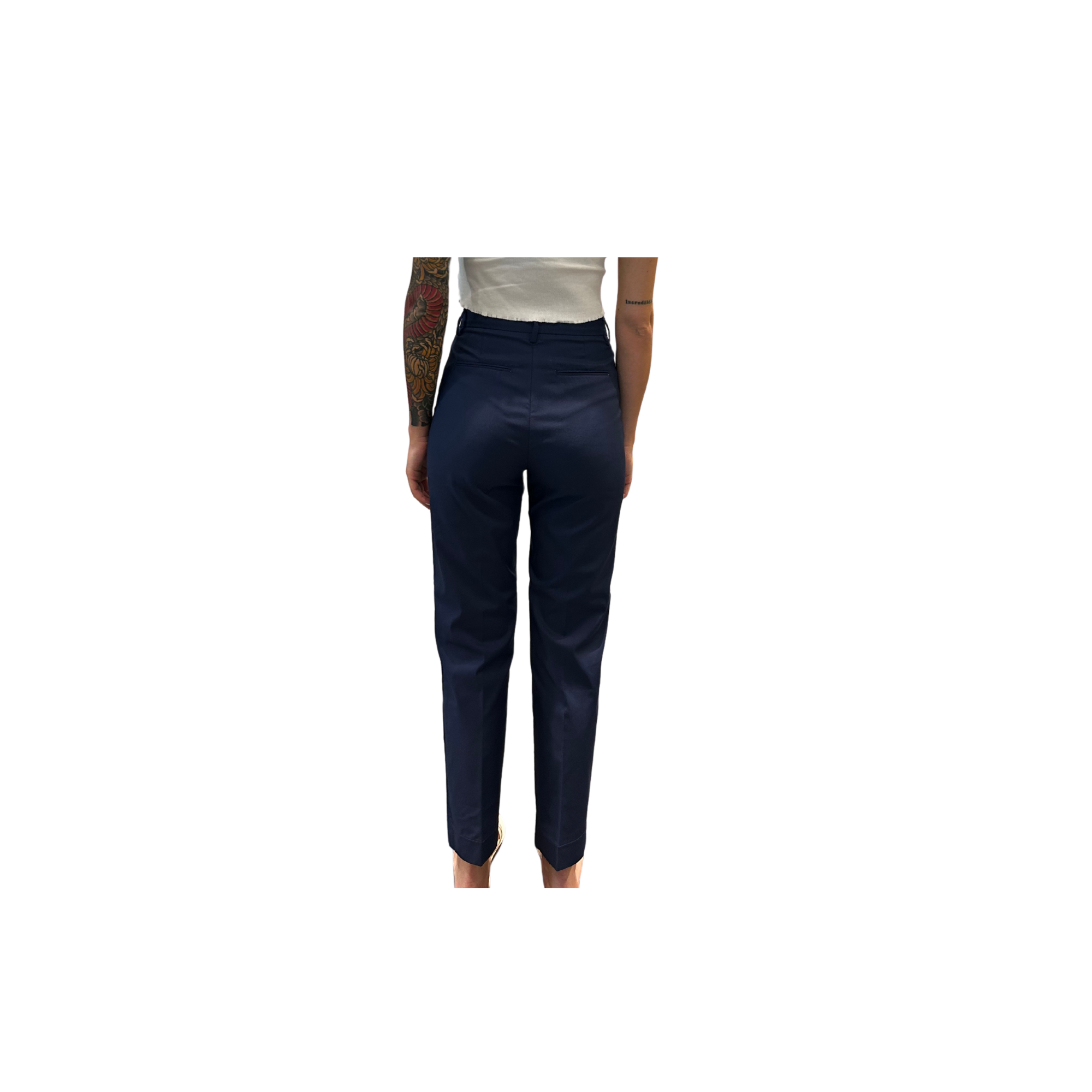 GRILLO SPORT PANTALONI SLIM FIT BLU