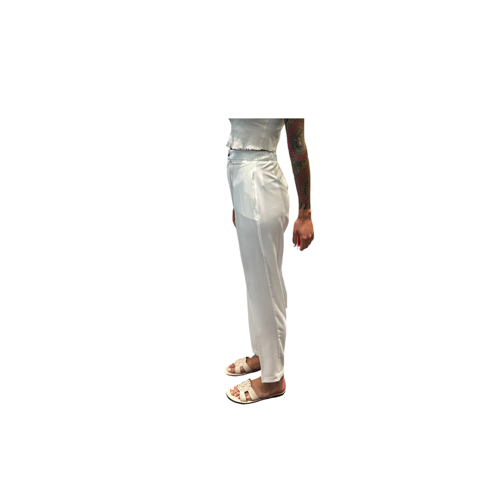 GRILLO SPORT PANTALONI PANNA