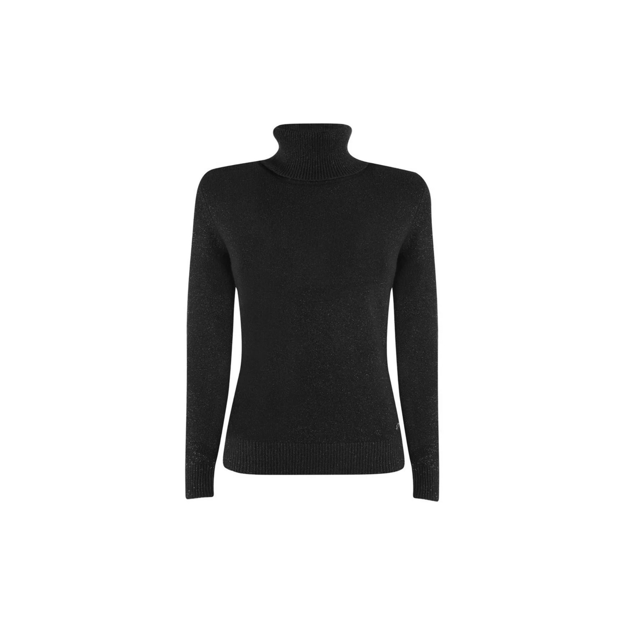 Yez Zee Pullover Collo alto Nero