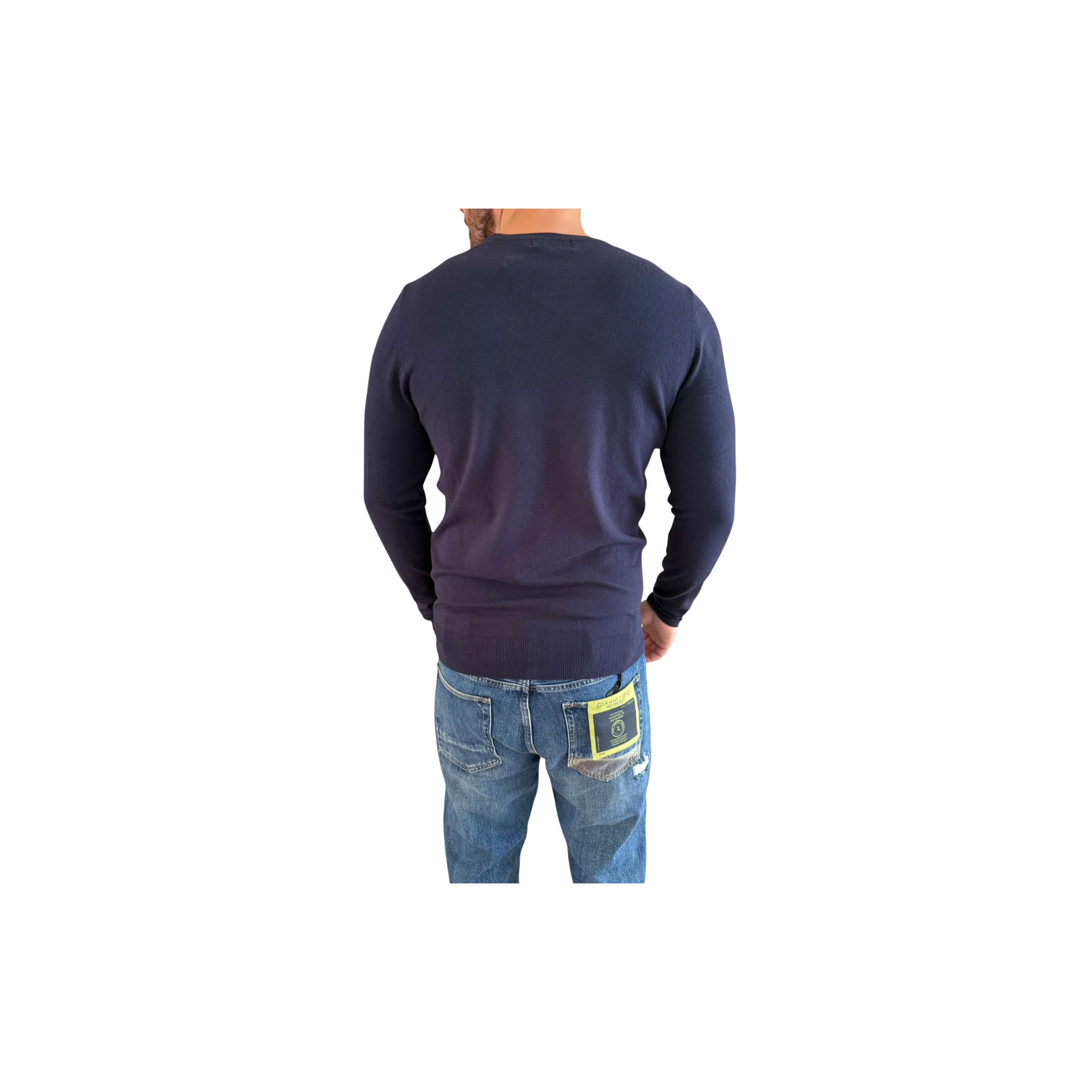 Over D pullover  BLU