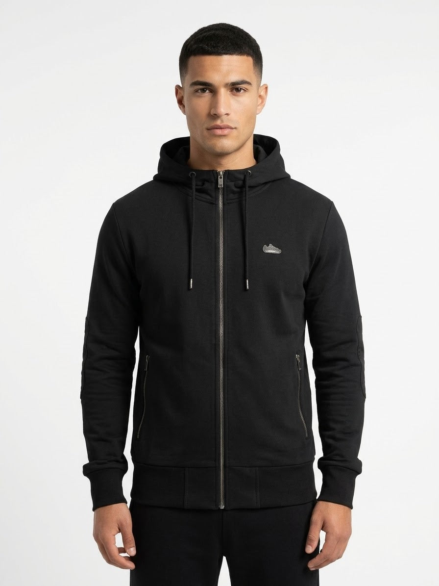 Bikkembergs Felpa con il Cappuccio con Logo Colore Nero