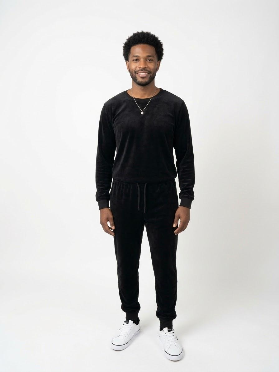Bikkembergs Pantalone in Ciniglia Colore Nero