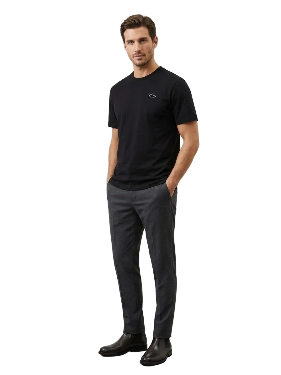 Bikkembergs T-Shirt Colore Nero con Logo Piccolo