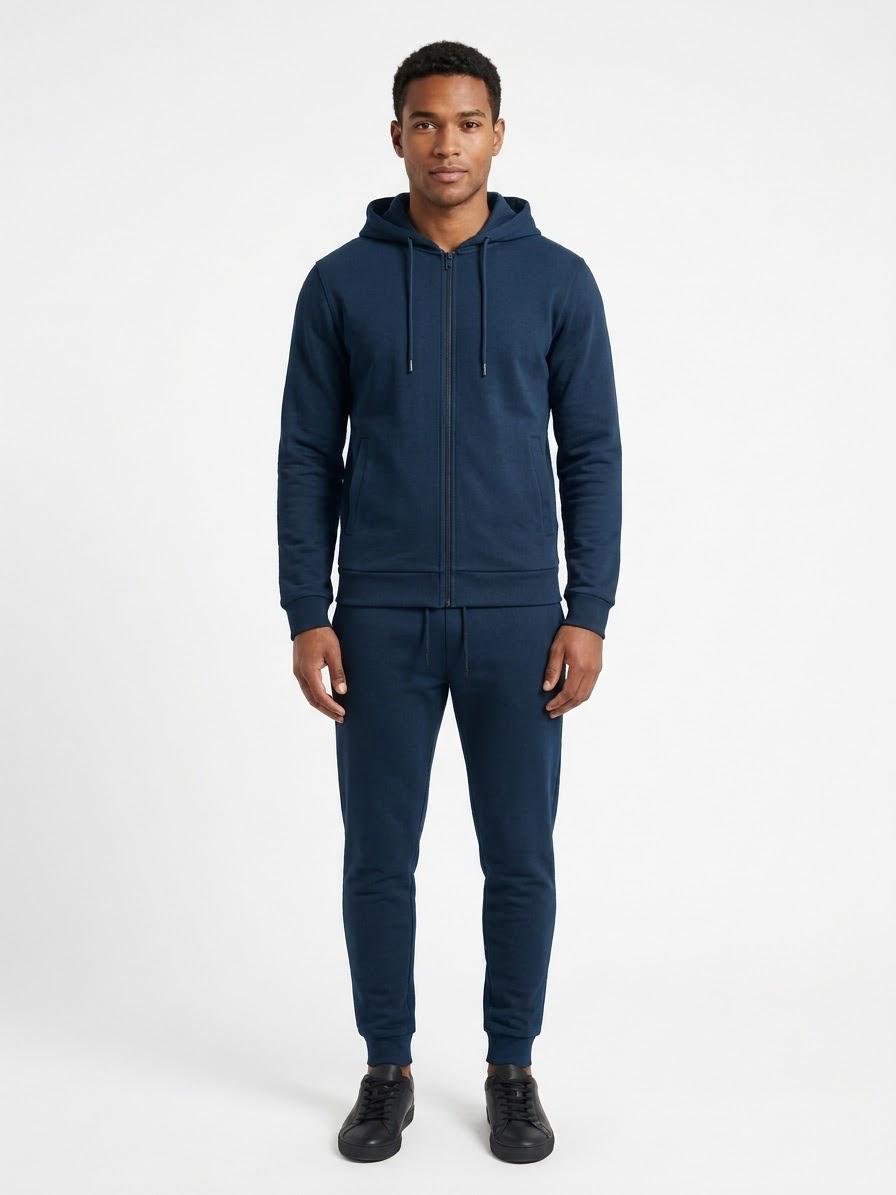 Bikkembergs Tuta Colore Blu con Cappuccio