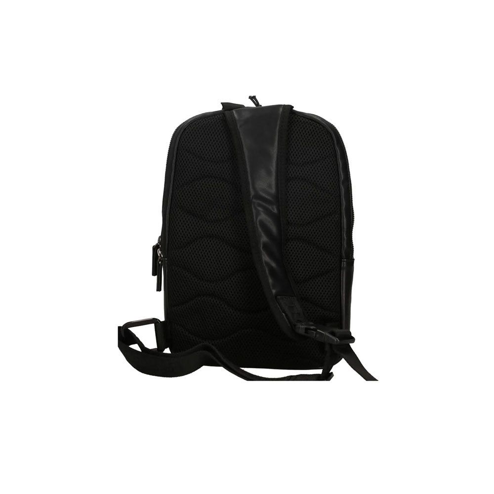 Blauer Borsa a Tracolla in Ecopelle da Uomo Colore Nero 2
