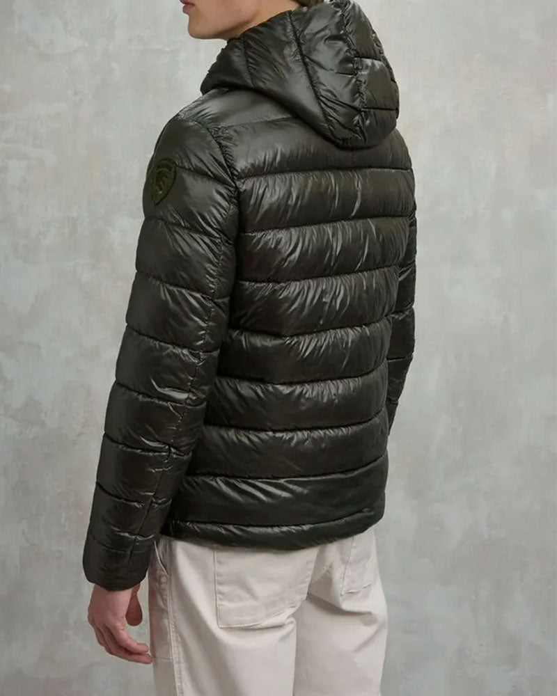 Blauer Giubbino in Nylon Eco Adams da Uomo Colore Verde 2