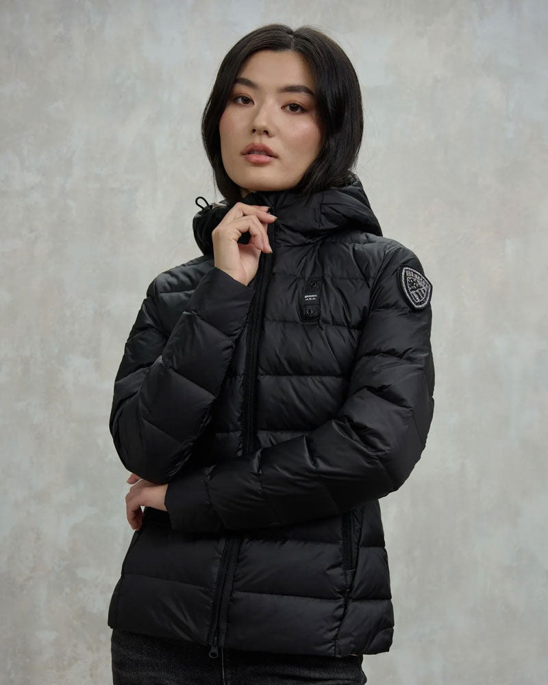 Blauer Piumino Sfiancato Charme da Uomo Colore Nero
