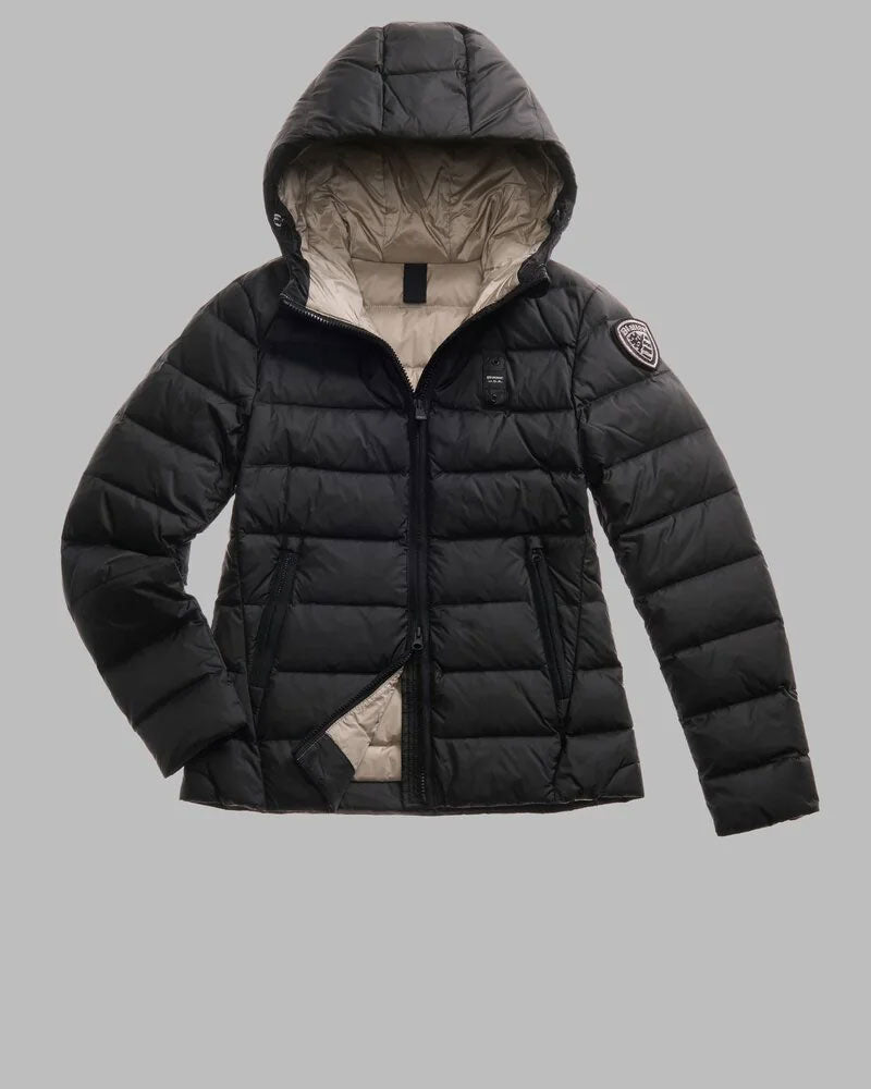 Blauer Piumino Sfiancato Charme da Uomo Colore Nero 2