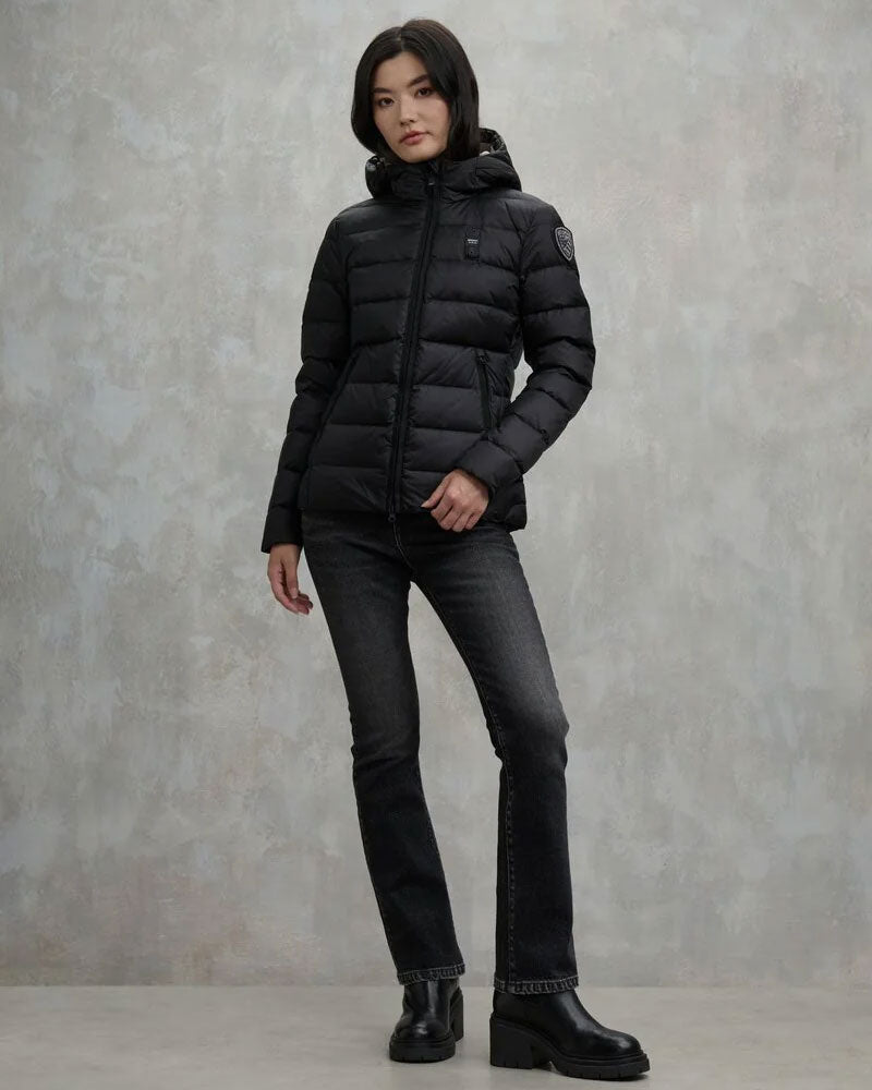 Blauer Piumino Sfiancato Charme da Uomo Colore Nero 3