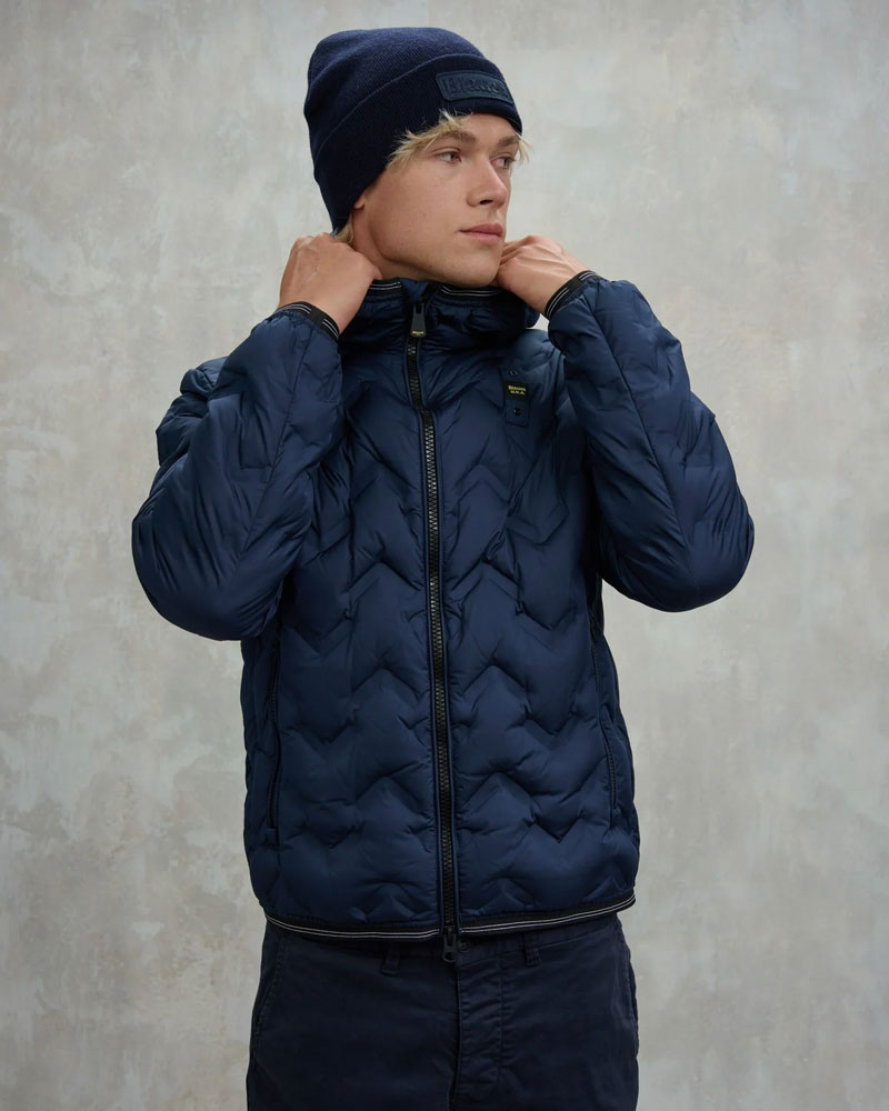 Blauer Piumino ad Angoli Piery da Uomo Colore Blu