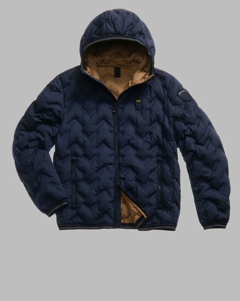Blauer Piumino ad Angoli Piery da Uomo Colore Blu 2