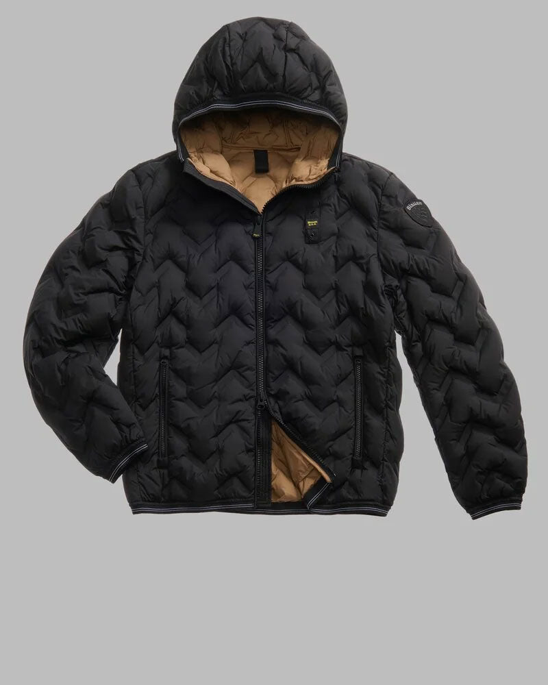 Blauer Piumino ad Angoli Piery da Uomo Colore Nero