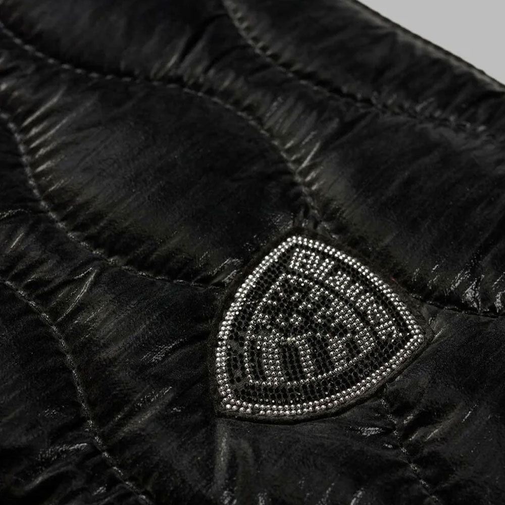 Blauer Pochette Trapuntata Softy con Logo da Donna Colore Nero 2