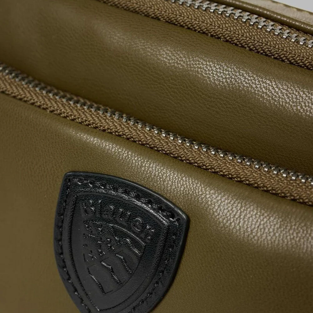 Blauer Pochette con Logo Colore Verde Militare Uomo 3