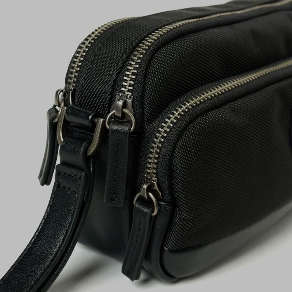 Blauer Pochette con Manico e Logo da Uomo Colore Nero 3