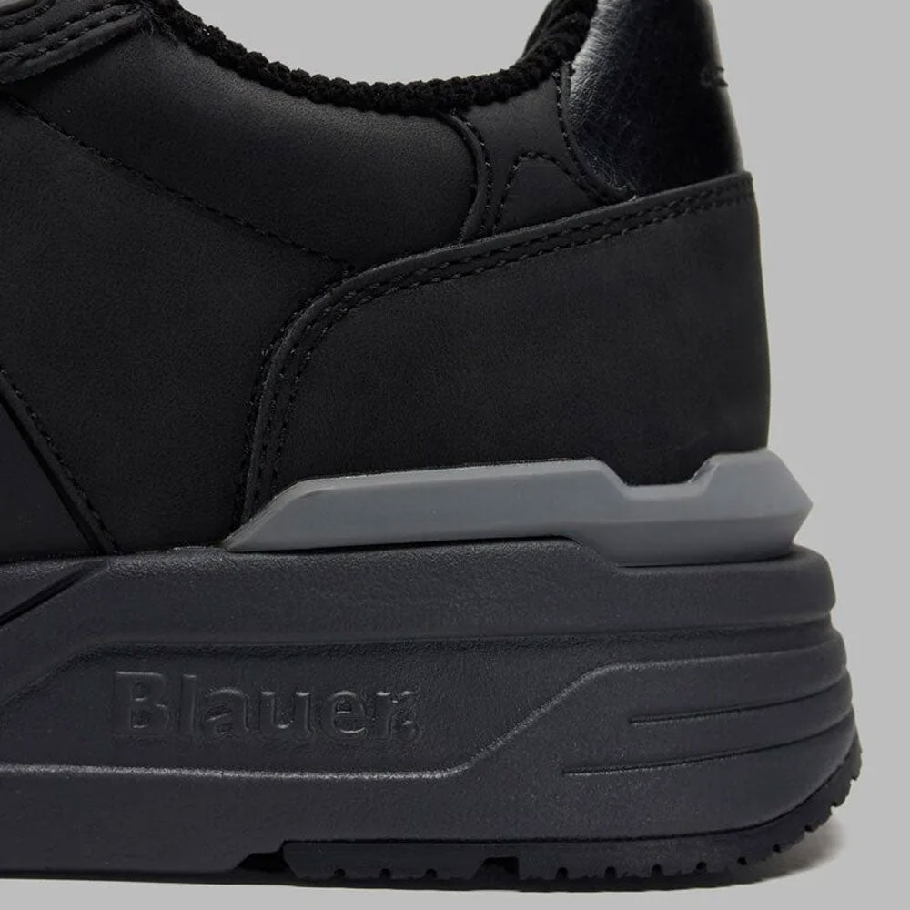 Blauer Sneakers Ray con Logo da Uomo Colore Nero 4