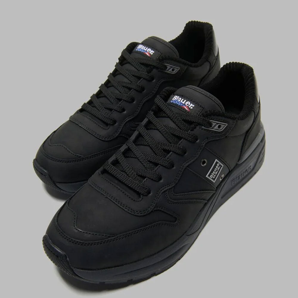 Blauer Sneakers Ray con Logo da Uomo Colore Nero 5
