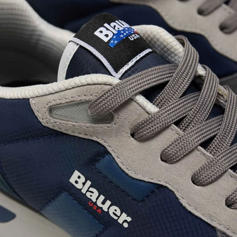 Blauer Sneakers Ryder da Uomo Colore Navy Red 4