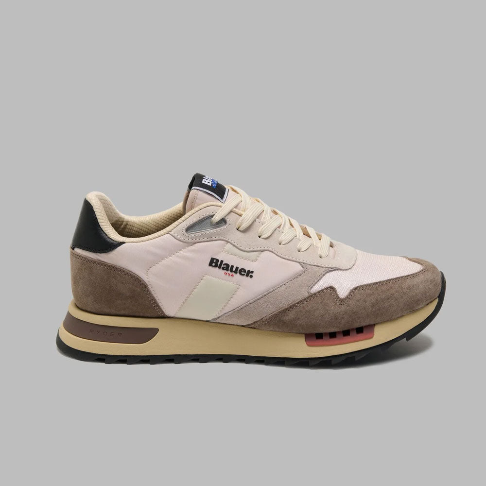 Blauer Sneakers Ryder da Uomo Colore Taupe