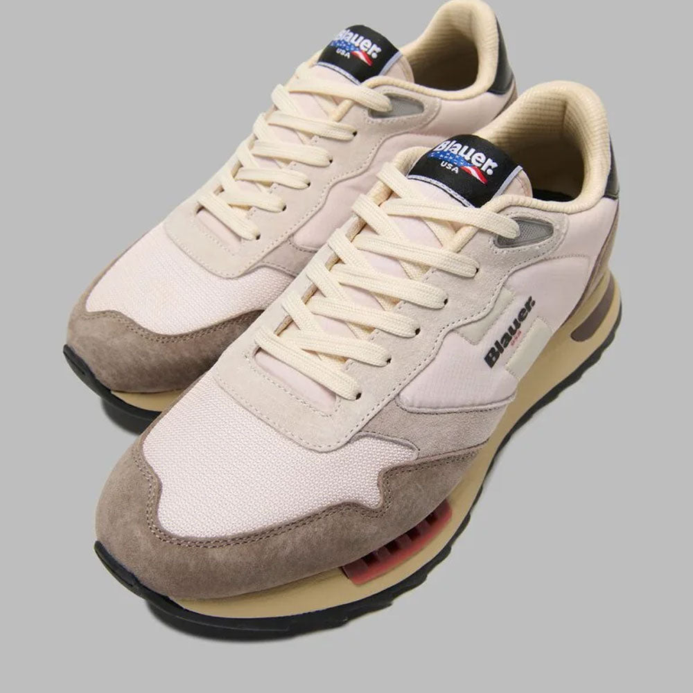 Blauer Sneakers Ryder da Uomo Colore Taupe 5