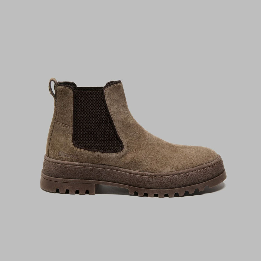 Blauer Stivaletti Chelsea Iuka02 da Uomo Colore Taupe