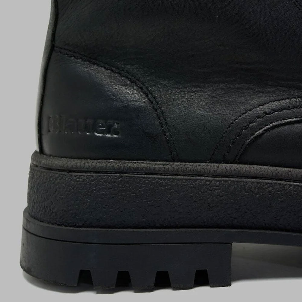 Blauer Stivaletto Combat Iuka01 da Uomo Colore Nero 3