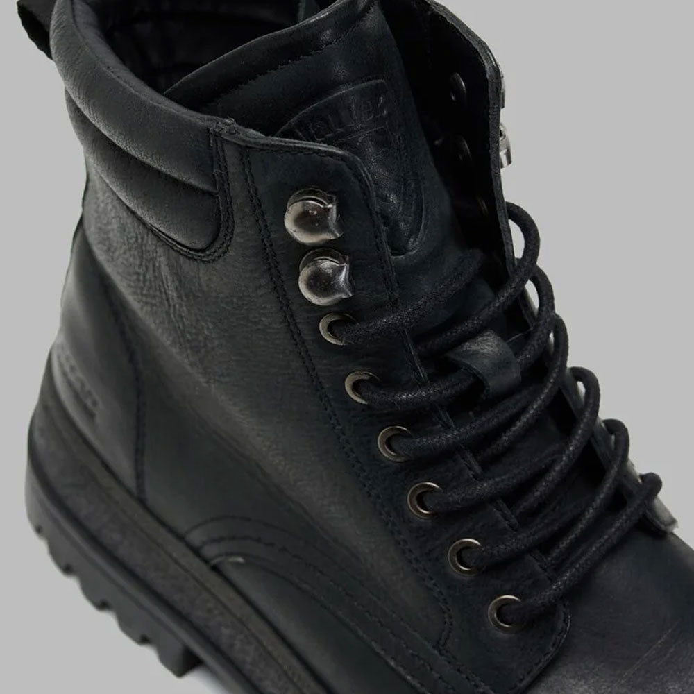 Blauer Stivaletto Combat Iuka01 da Uomo Colore Nero 4