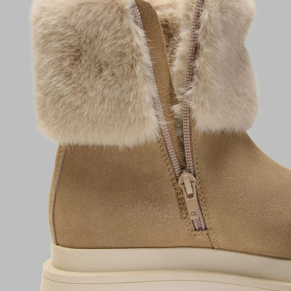 Blauer Stivali Kimmel10 con Pelliccia da Donna Colore Beige 5