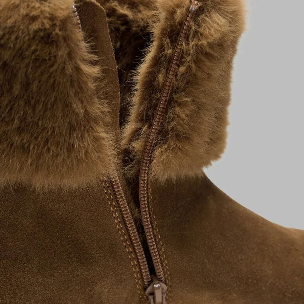 Blauer Stivali Kimmel10 con Pelliccia da Donna Colore Cognac 5
