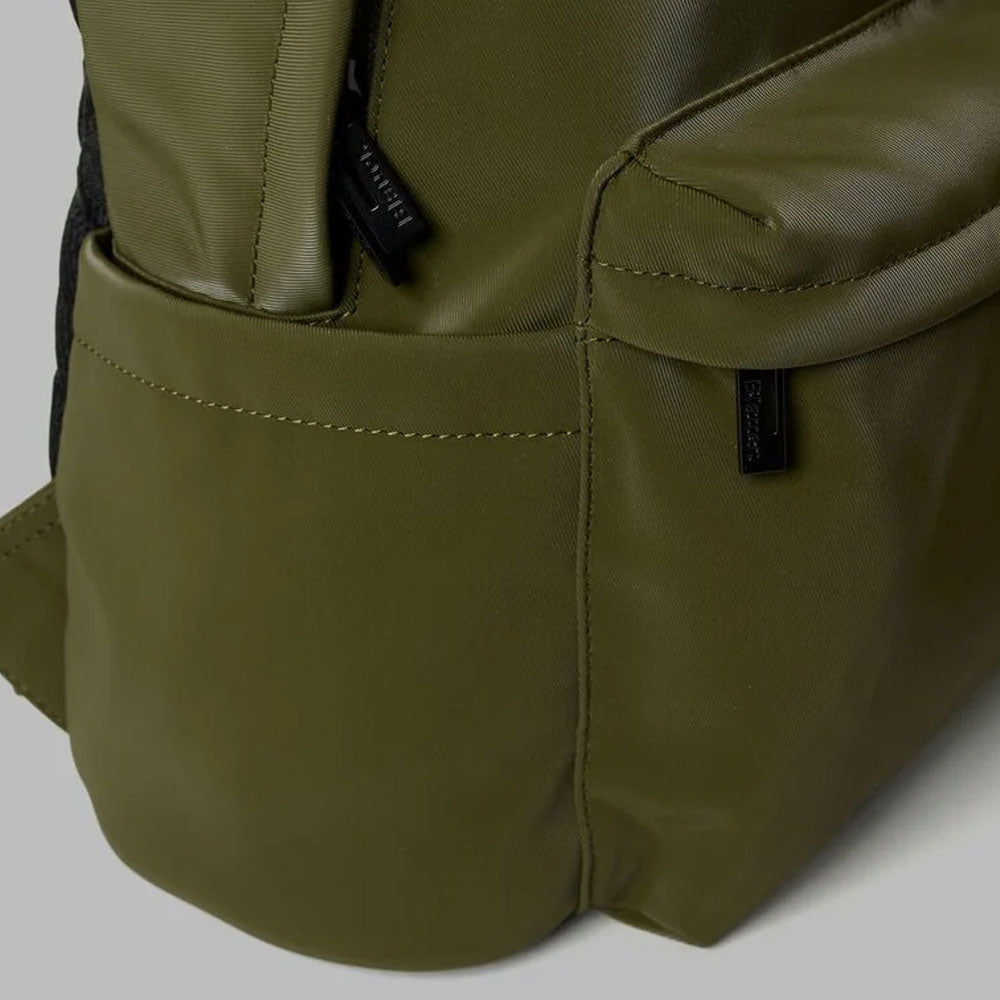 Blauer Zaino Coated con Logo da Uomo Colore Verde Militare 2