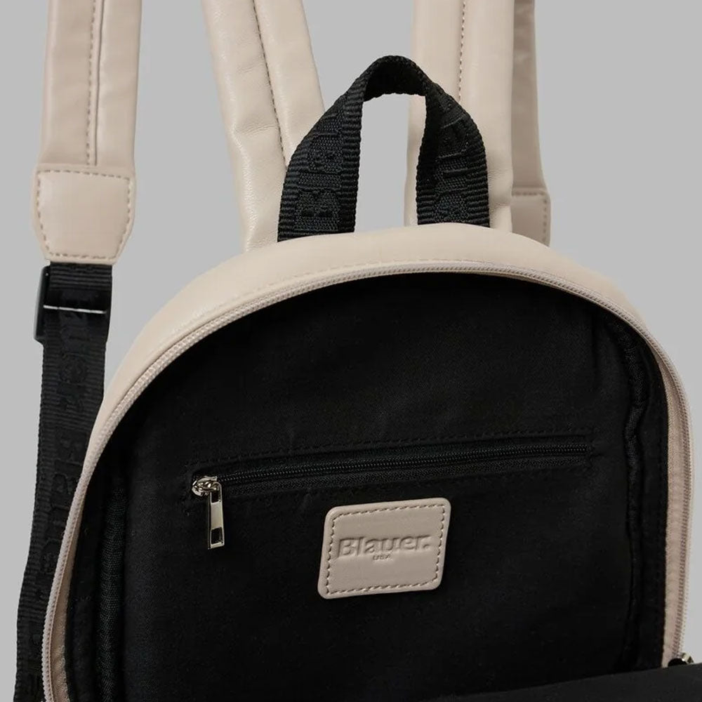 Blauer Zaino Cushion Line con Logo da Donna Colore Crema 3