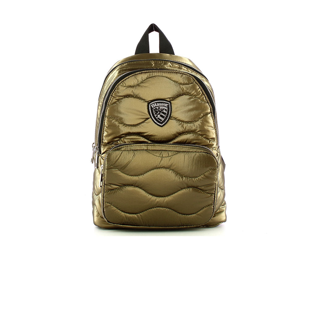 Blauer Zaino Softy Line Trapuntato da Donna Colore Mud