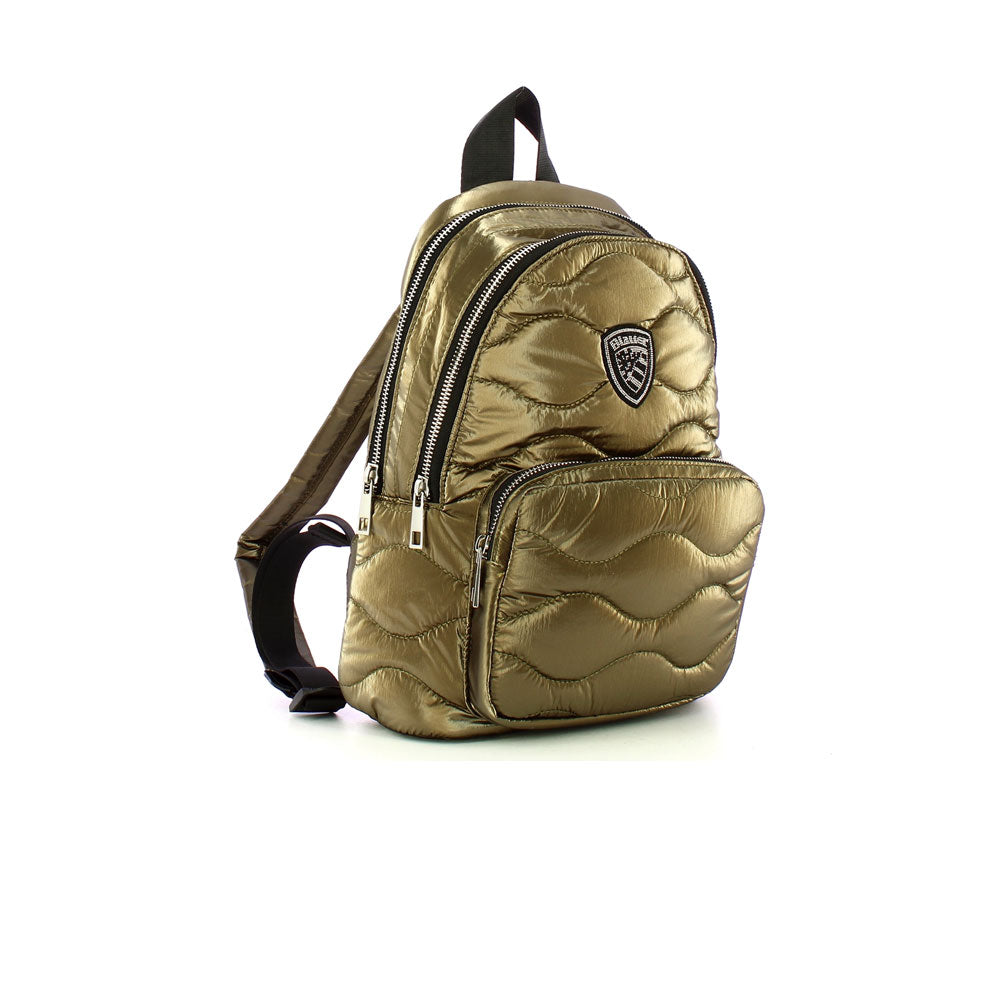 Blauer Zaino Softy Line Trapuntato da Donna Colore Mud 2