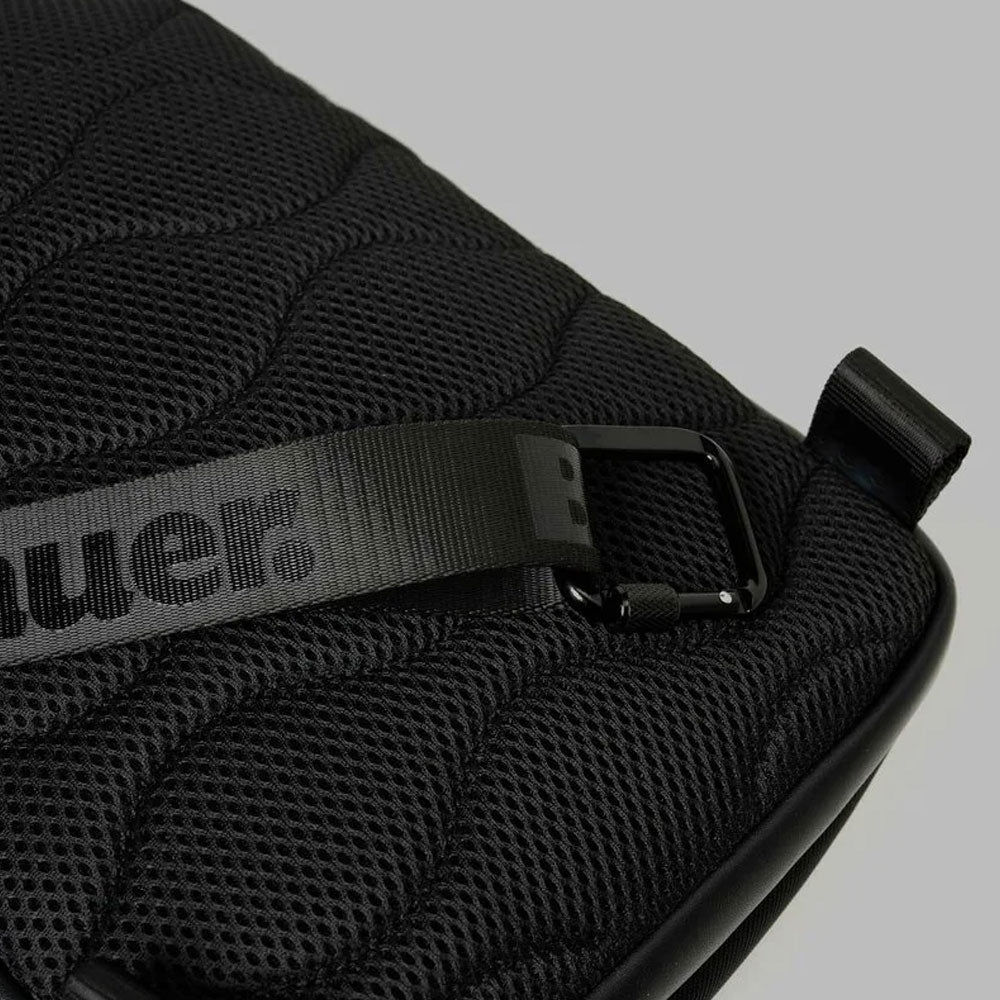 Blauer Zaino con Logo e Tracolla da Uomo Colore Nero