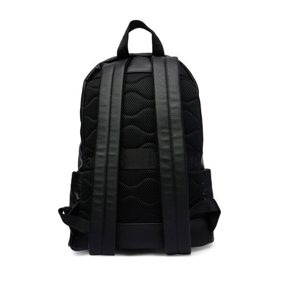 Blauer Zaino in Ecopelle con Logo da Uomo Colore Nero 2